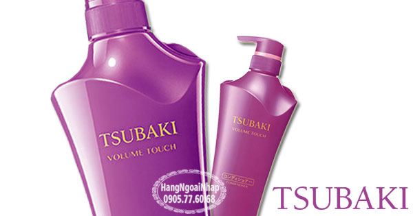Bộ Hai Dầu Gội Xả Shiseido Tsubaki Volume Touch