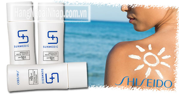 Kem chống nắng dưỡng trắng da Shiseido Sunmedic Medicated White Protect