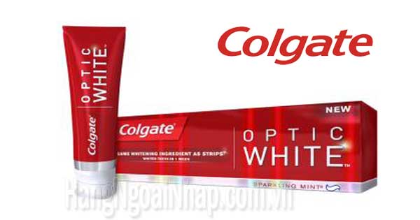 Kem Đánh Răng Colgate Optic White 178g Của Mỹ-Lốc/5 hộp-gia re