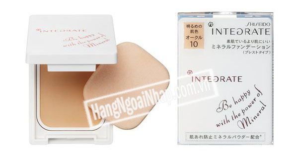 Phấn Nén Integrate Mineral SPF 16 PA+ Shiseido