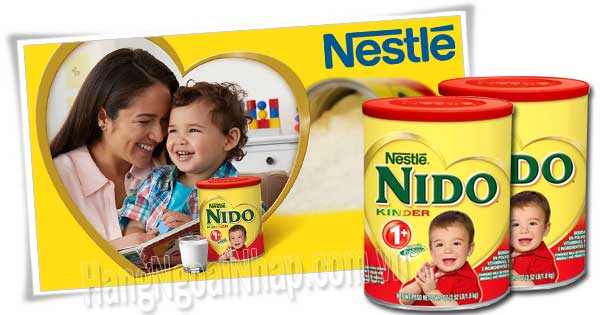 Sữa Bột Nido Kinder 1+ Nestle Của Mỹ