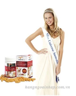 Nhau Thai Cừu Úc Rebirth Platinum Placenta 3000mg