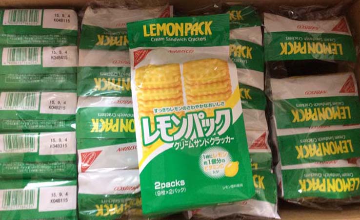 Bánh Quy Hương Vị Chanh Của Nhật Lemon Pack 