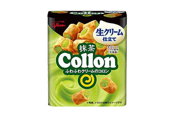 Bánh Glico Collon Nhân Trà Xanh Của Nhật Hộp 56g