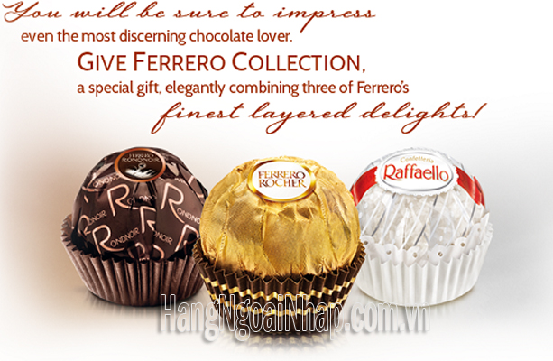 Chocolate Ferrero Collection Hộp 20 Viên 219g