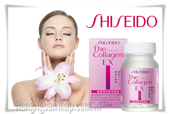 Collagen Shiseido EX Dạng Viên  Của Nhật Hộp 120 Viên