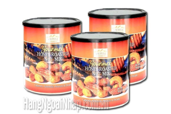 Hạt Hỗn Hợp Vị Mật Ong Savanna Orchards Honey Roasted Mixed Nuts Của Mỹ