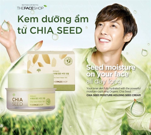 Kem dưỡng da the face shop Chia Seed Water 100