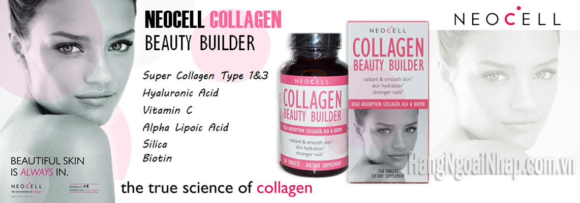 Neocell Collagen Beauty Builder  Của Mỹ Hộp 150 Viên