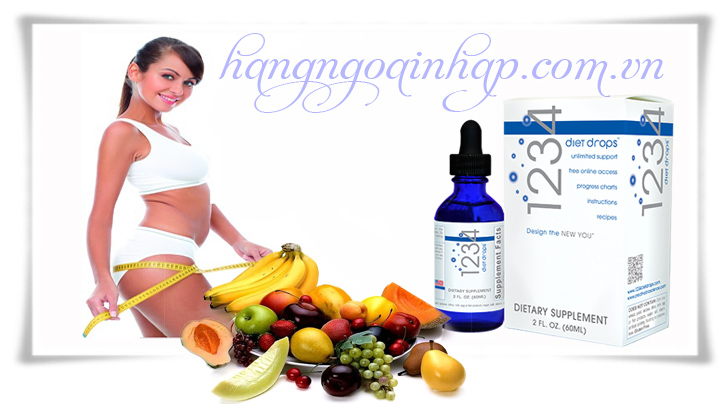 Thuốc Giảm Cân 1234 Diet Drops Của Mỹ-Dành Cho Người Khó Giảm Cân