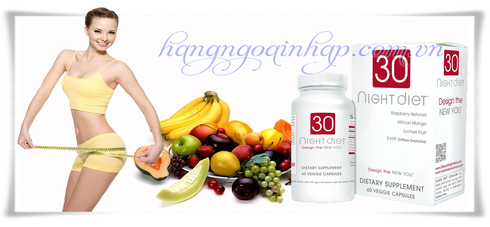 Thuốc Giảm Cân Chiết Xuất Thảo Dược Của Mỹ 30 Night Diet 60viên