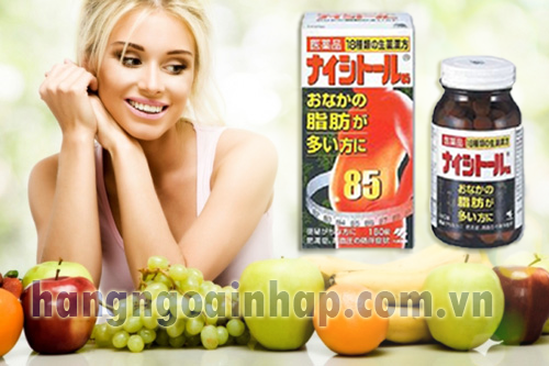 Viên giảm béo bụng số 85 của Nhật Bản 240 viên