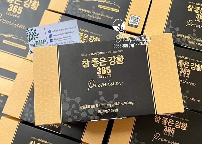 Tinh nghệ 365 Curcumin Premium Hàn Quốc mẫu mới nhất 90