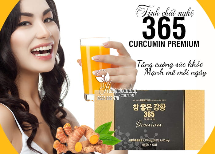Tinh nghệ 365 Curcumin Premium Hàn Quốc mẫu mới nhất 34