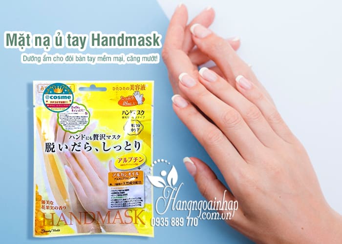 Mặt nạ ủ tay Handmask của Nhật Bản - giúp dưỡng da tay 1