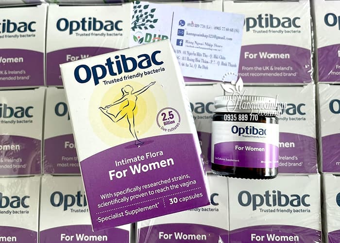 Men vi sinh OptiBac Probiotics 30 viên cho phụ nữ 789