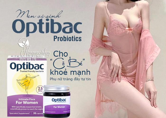 Men vi sinh OptiBac Probiotics 30 viên cho phụ nữ 34
