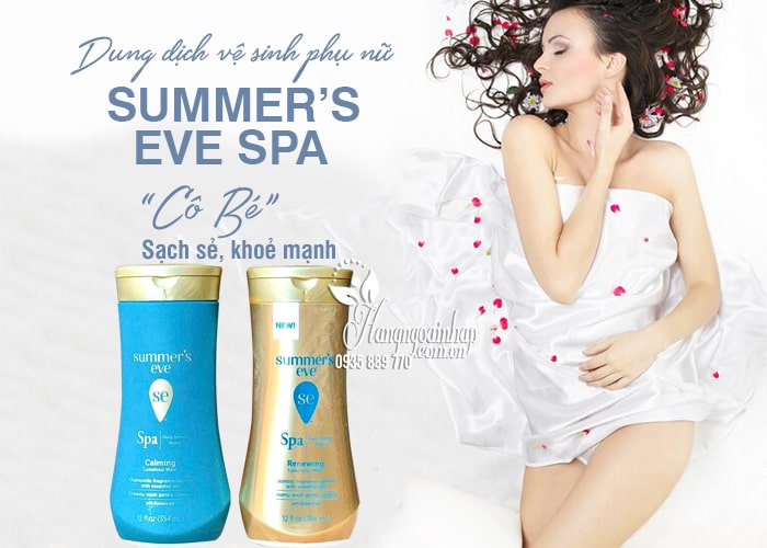 Dung dịch vệ sinh phụ nữ Summer’s Eve Spa 354ml của Mỹ 12