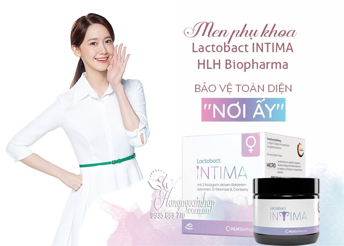 Men phụ khoa Lactobact Intima HLH Biopharma 30 viên của Đức 1