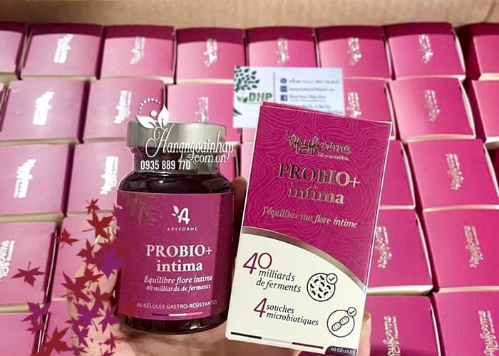 Viên uống Probio+ Intima Apyforme 60 viên của Pháp 9