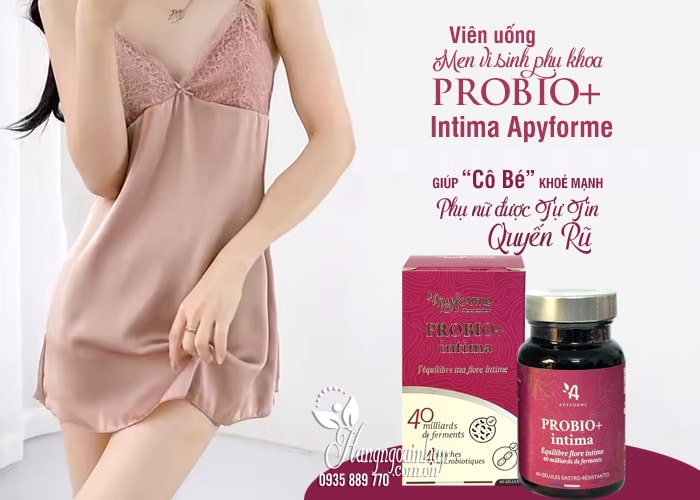 Viên uống Probio+ Intima Apyforme 60 viên của Pháp 12