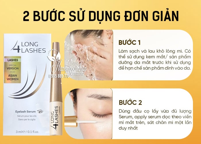 Serum dưỡng dài mi Long 4 Lashes Eyelash Serum 3ml 78