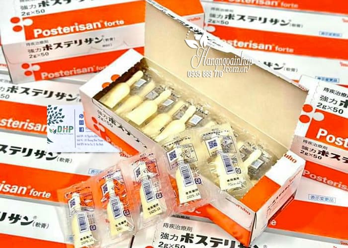 Thuốc bôi trĩ Posterisan Forte của Nhật Bản 2g x 5, giá tốt y7