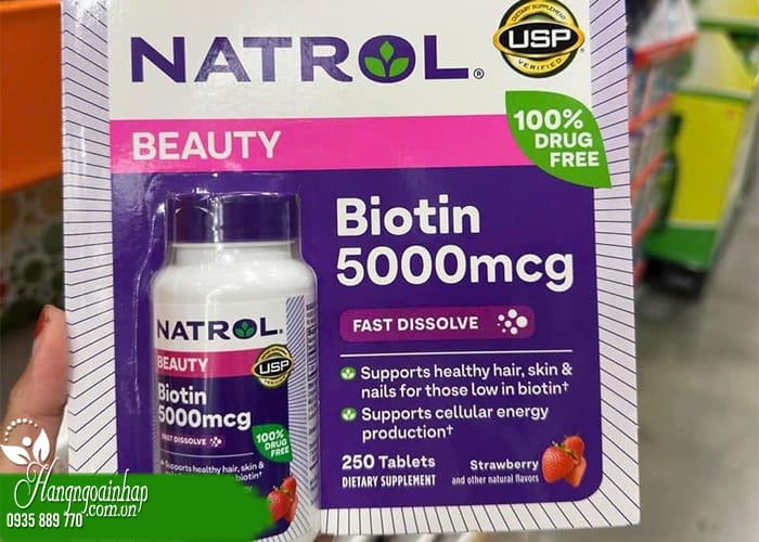  Biotin của Mỹ loại nào tốt? Top 4 loại hot nhất hiện nay 9