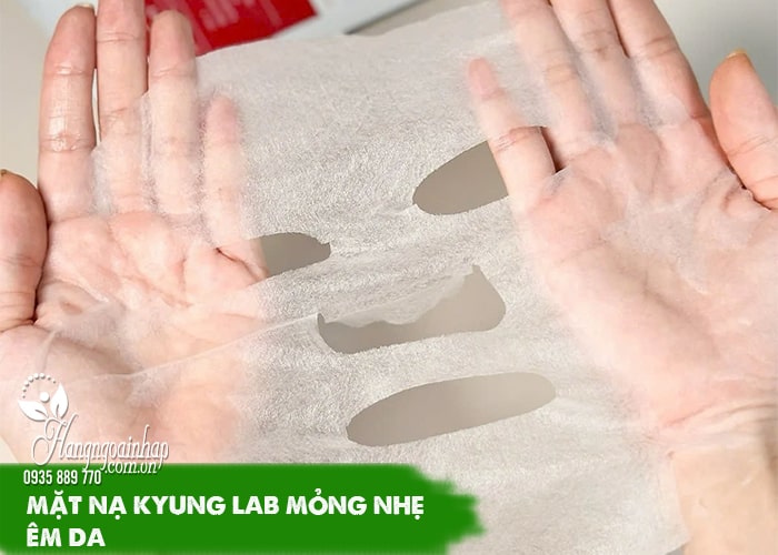 Đắp mặt nạ Kyung Lab có cần rửa lại không?  12