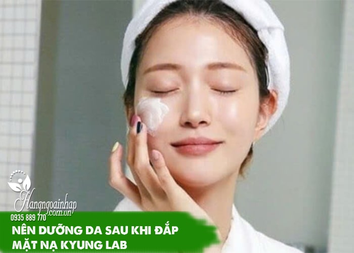 Đắp mặt nạ Kyung Lab có cần rửa lại không?  67