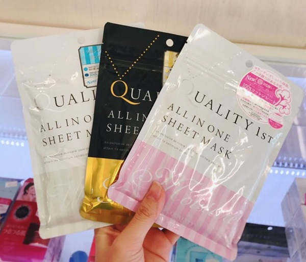 Review 3 loại mặt nạ Quality First All In One Sheet Mask của Nhật 34