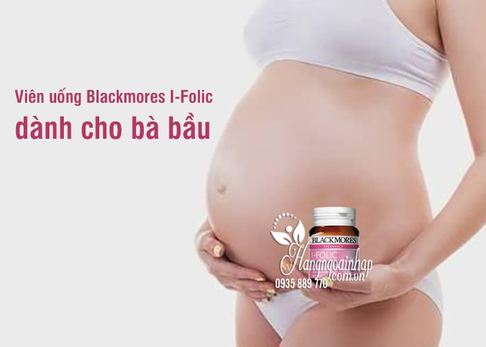 Viên uống Blackmores I-Folic 150 viên của Úc dành cho bà bầu 6