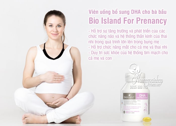 Bio Island Dha For Pregnancy Cho Mẹ Bầu Của Úc, Giá Tốt