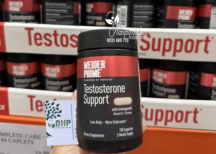 Viên uống tăng sinh lý nam Weider Prime Testosterone Support 67