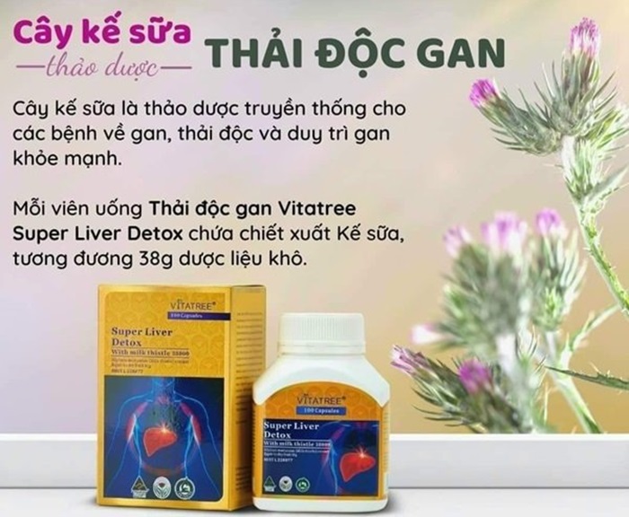 Thải độc gan Vitatree Super Liver Detox 100 viên của Úc 34