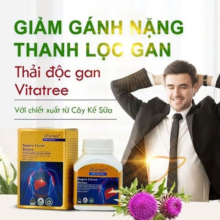 Thải độc gan Vitatree Super Liver Detox 100 viên của Úc 56