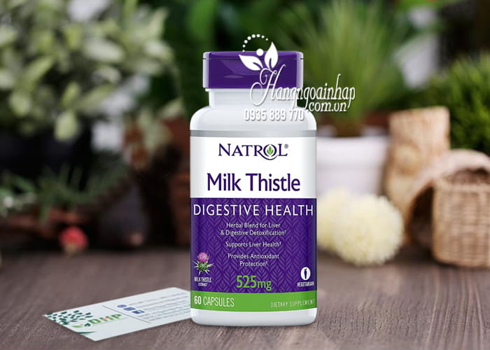 Viên uống giải độc gan Natrol Milk Thistle 525mg của Mỹ 7