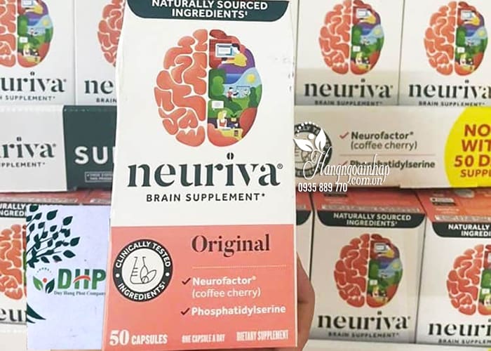 Thuốc bổ não Neuriva Brain Supplement Original của Mỹ 9