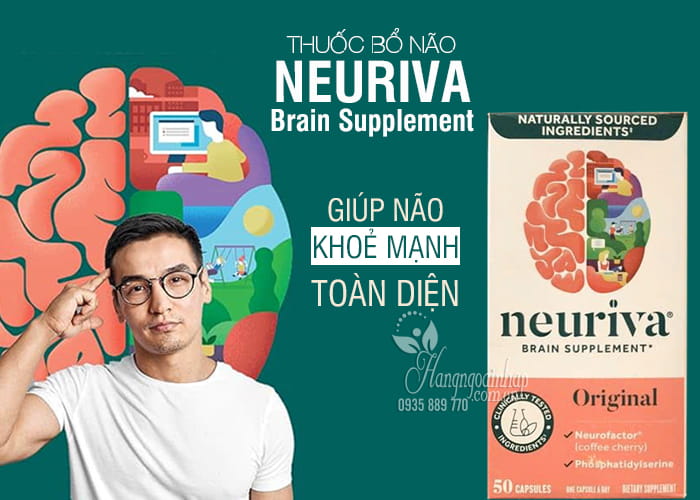 Thuốc bổ não Neuriva Brain Supplement Original của Mỹ 34