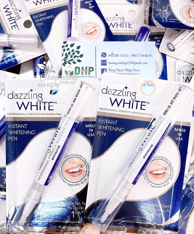 Bút Tẩy Trắng Răng Dazzling White Instant Whitening Pen Của Mỹ 0