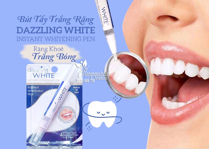 Bút Tẩy Trắng Răng Dazzling White Instant Whitening Pen Của Mỹ 12