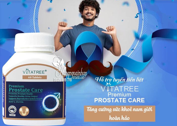 Viên uống Vitatree Premium Prostate Care 60 viên của Úc 12