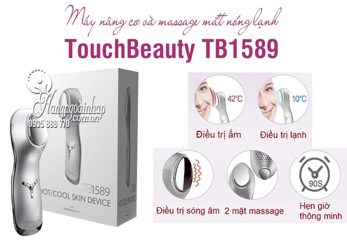 Máy nâng cơ và massage mắt nóng lạnh TouchBeauty TB1589  1