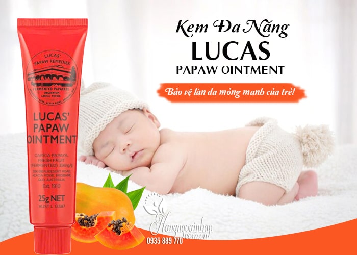 Kem Đa Năng Lucas Papaw Ointment 25g Của Úc 12