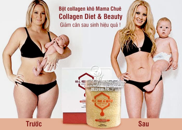 Bột collagen khô Mama Chuê Collagen Diet & Beauty 250g 2