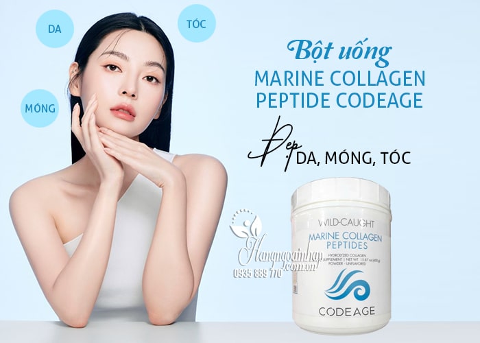 Bột uống Marine Collagen Peptide CodeAge 450g của Mỹ  34