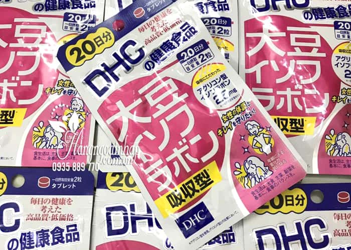 Tinh chất mầm đậu nành DHC Nhật Bản 20 ngày 40 viên cho phụ nữ 4