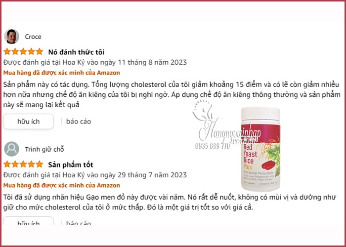 Viên uống Weider Red Yeast Rice Plus 1200mg của Mỹ 326