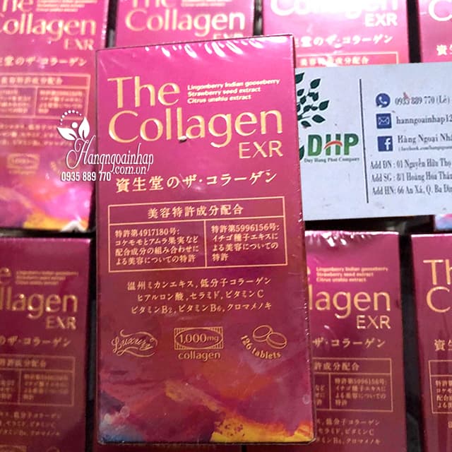 Viên uống Shiseido The Collagen EXR 126 viên chính hãng Nhật 47