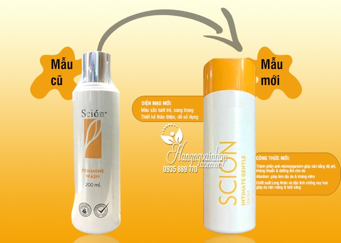 Dung dịch vệ sinh phụ nữ Scion Feminine Wash Nuskin 1